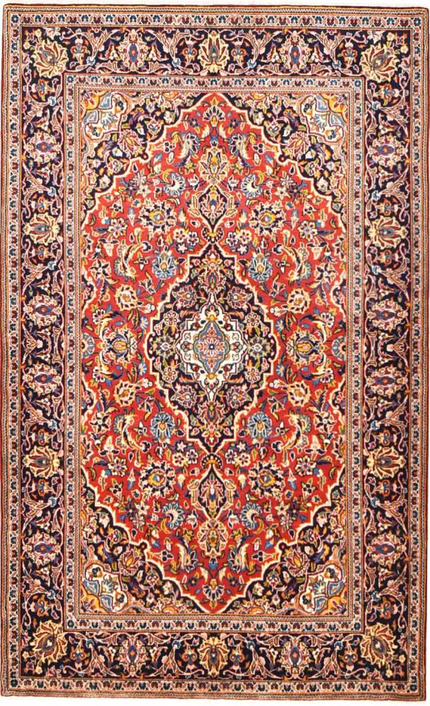 Persisk matta Keshan 212x130 212x130, Persisk matta Knuten för hand