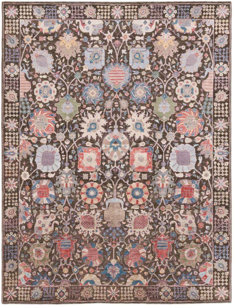 Indiai szőnyeg Sadraa 10'1"x7'10" 10'1"x7'10", Perzsa szőnyeg Kézzel csomózva