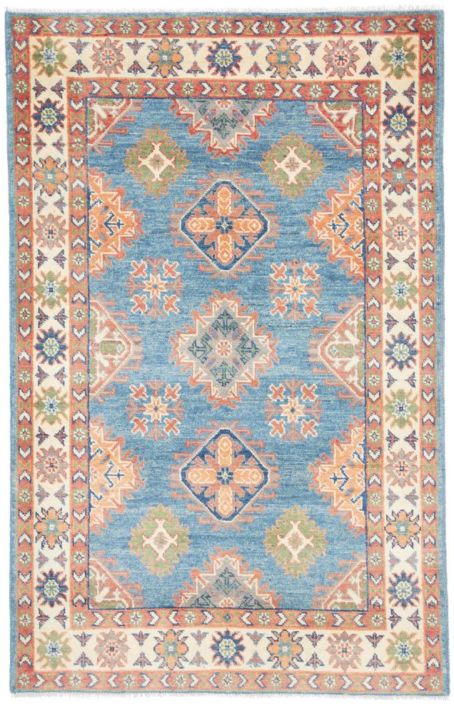 Afghan rug Kazak 157x101 157x101, Persian Rug Knotted by hand