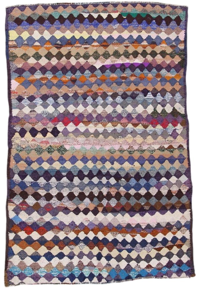 Persisk teppe Kelim Fars Antikke 261x171 261x171, Persisk teppe Handwoven 