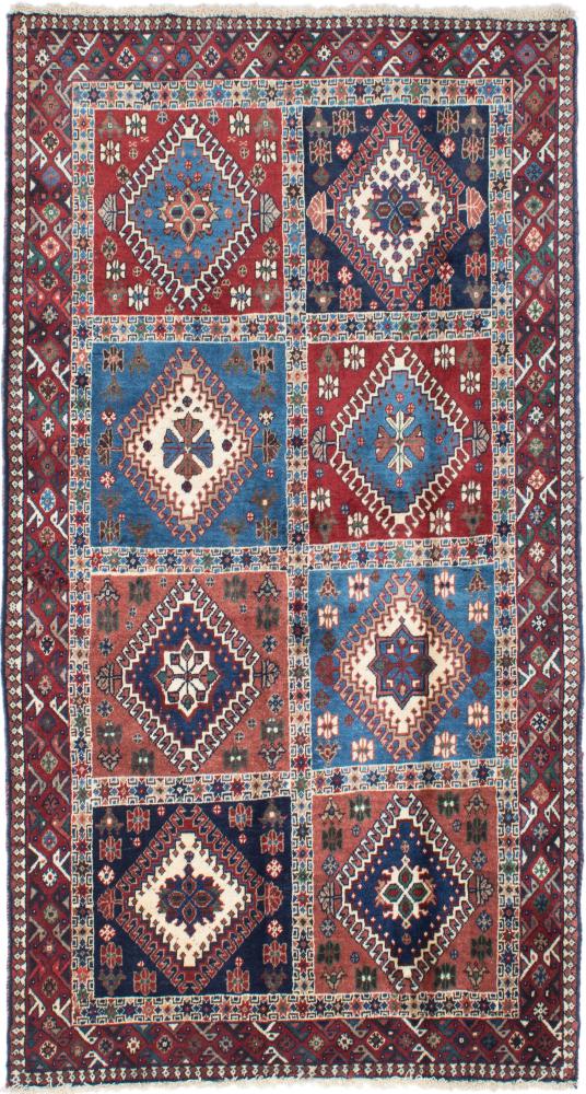 Perserteppich Yalameh 6'2"x3'3" 6'2"x3'3", Perserteppich Handgeknüpft