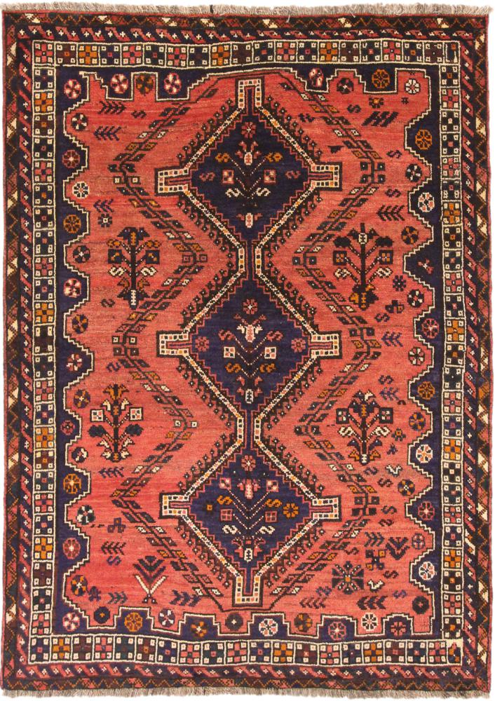 Tapete persa Shiraz 250x176 250x176, Tapete persa Atado à mão