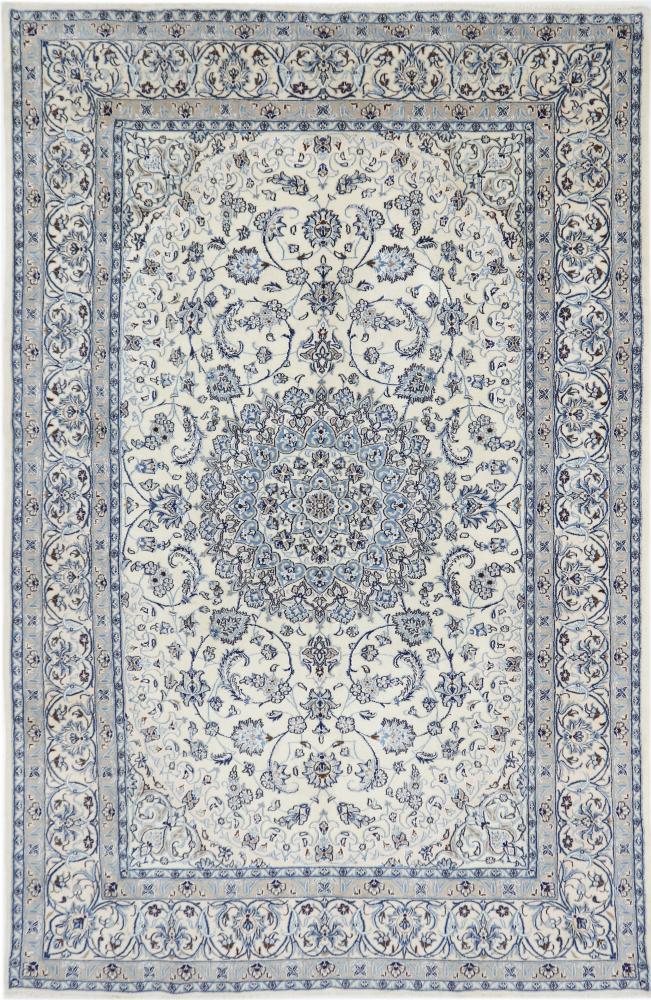 Persisk tæppe Nain 382x246 382x246, Persisk tæppe Knyttet i hånden