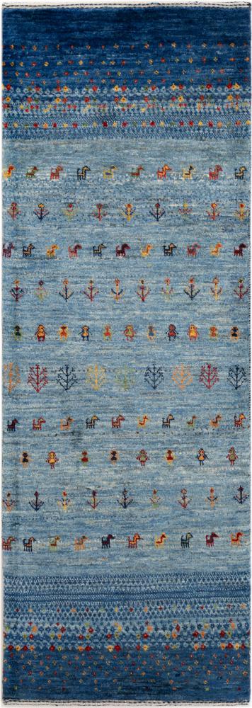 Persisk teppe Persisk Gabbeh Loribaft Atelier 152x54 152x54, Persisk teppe Håndknyttet
