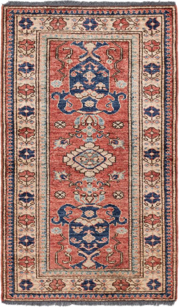 Afghansk tæppe Super Kazak 97x62 97x62, Persisk tæppe Knyttet i hånden