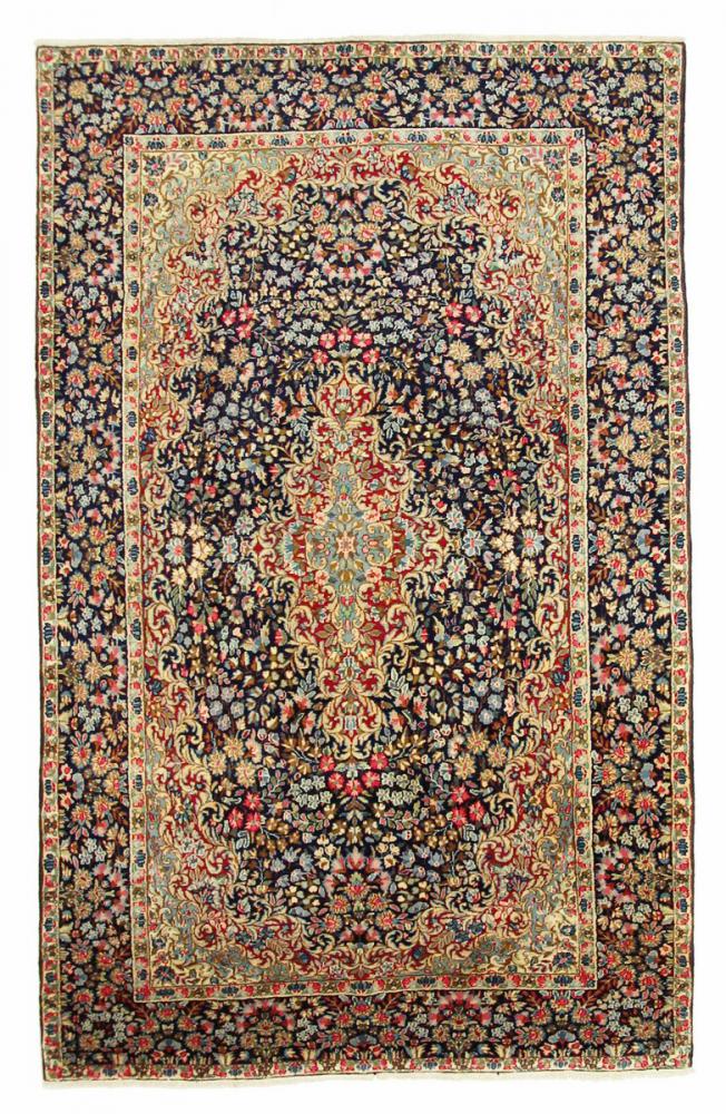 Tapis persan Kerman Lawar Antique 280x175 280x175, Tapis persan Noué à la main