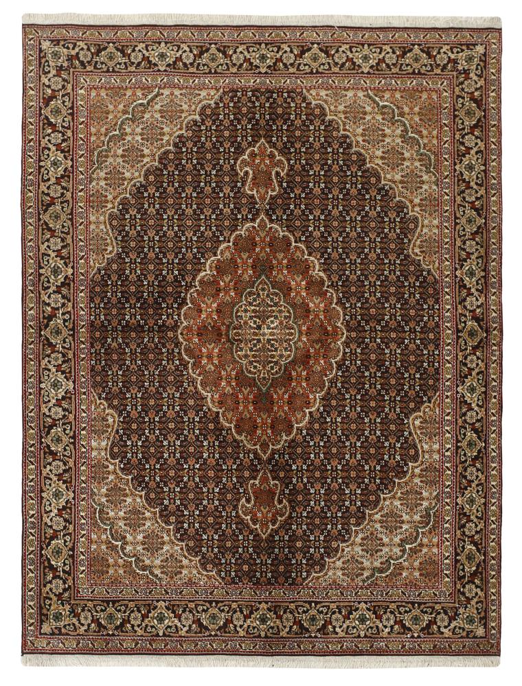 Tappeto persiano Tabriz 40Raj Mahi 197x149 197x149, Tappeto persiano Annodato a mano