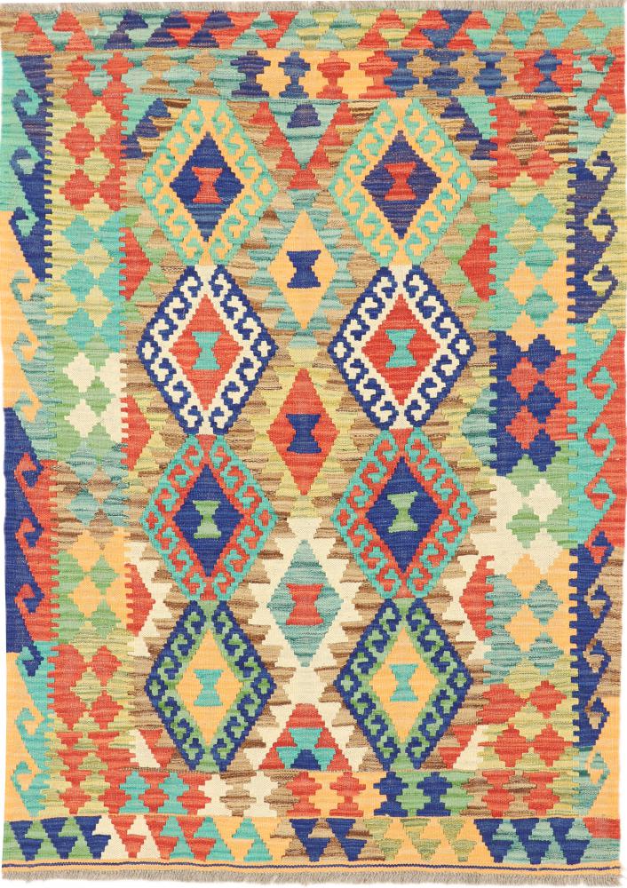 Afgán szőnyeg Kilim Afgán Heritage 147x106 147x106, Perzsa szőnyeg szőttesek