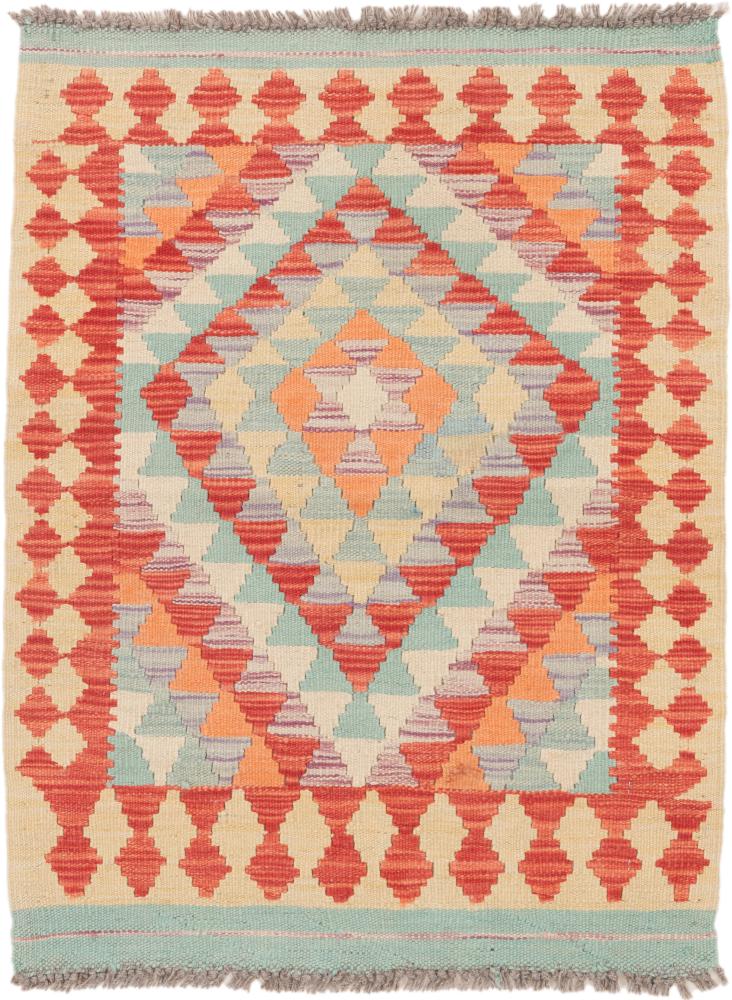 Tapete afegão Kilim Afegão 90x68 90x68, Tapete persa Tecido à mão