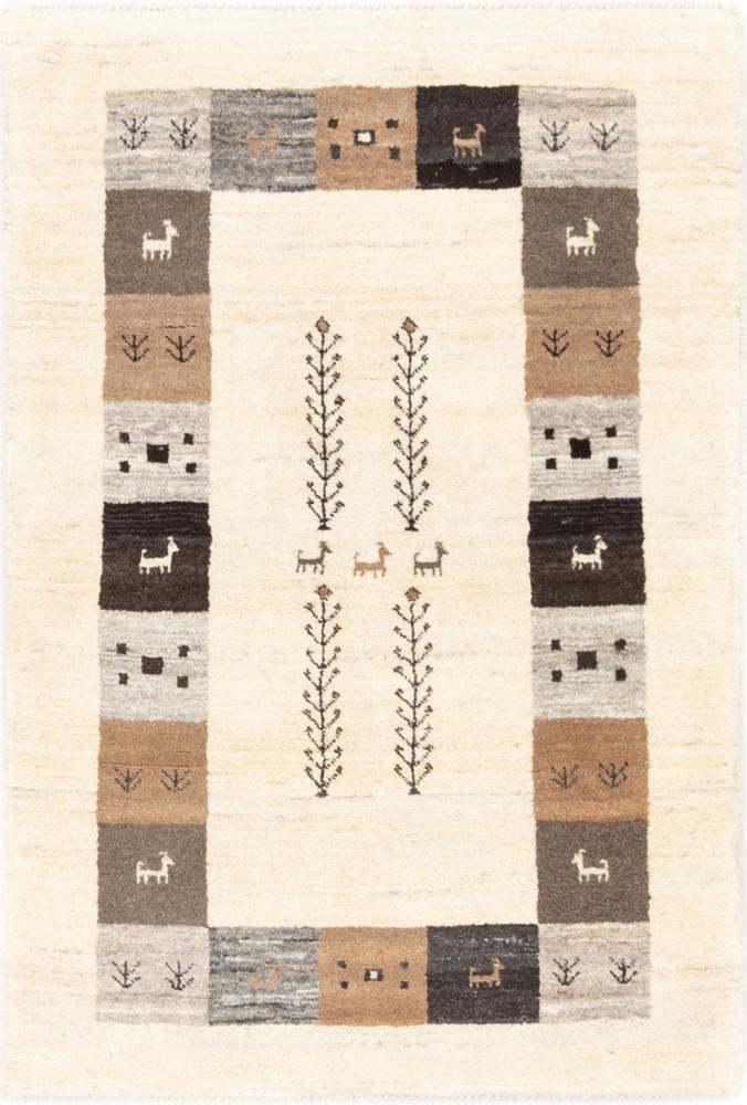 Tapis persan Persan Gabbeh Loribaft 123x79 123x79, Tapis persan Noué à la main