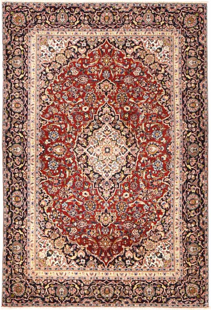 Perzisch tapijt Keshan 191x128 191x128, Perzisch tapijt Handgeknoopte