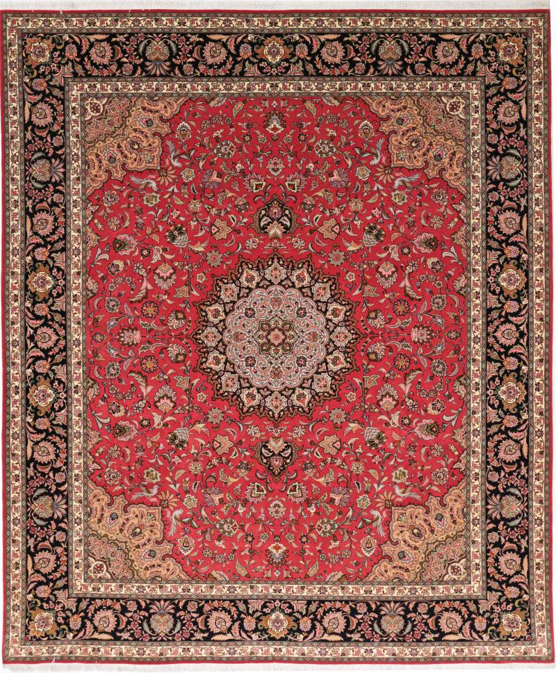 Tapete persa Tabriz 50Raj 295x249 295x249, Tapete persa Atado à mão