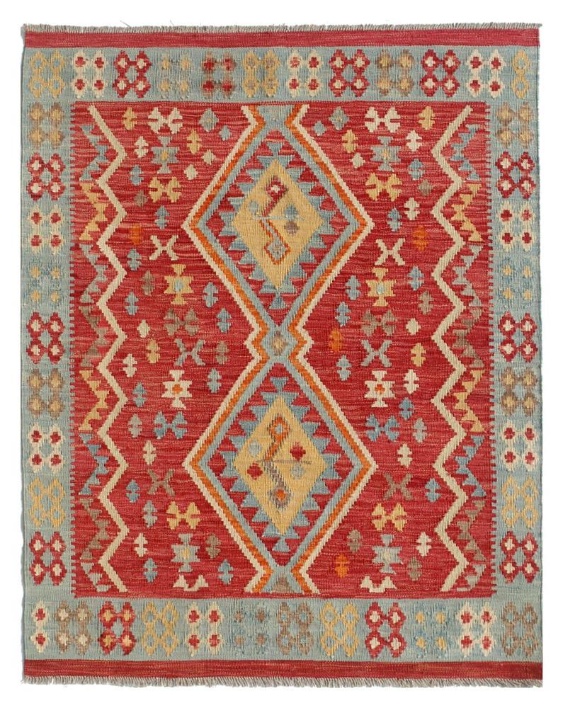 Covor afgan Chilim Afghan Kaudani 166x126 166x126, Covor persan Lucrate de mână