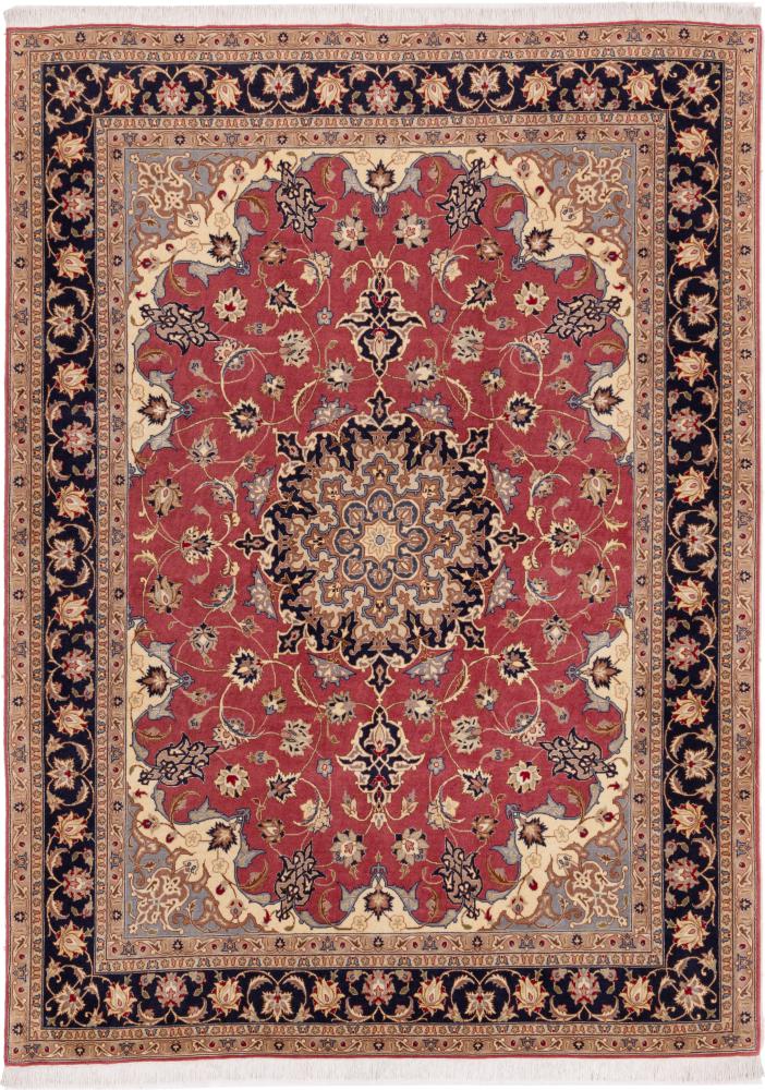 Tappeto persiano Tabriz 50Raj 206x151 206x151, Tappeto persiano Annodato a mano