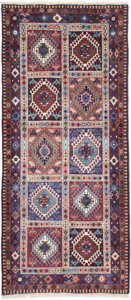 Perzsa szőnyeg Yalameh 193x83 193x83, Perzsa szőnyeg Kézzel csomózva