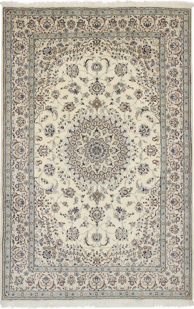 Persisk tæppe Nain 309x200 309x200, Persisk tæppe Knyttet i hånden