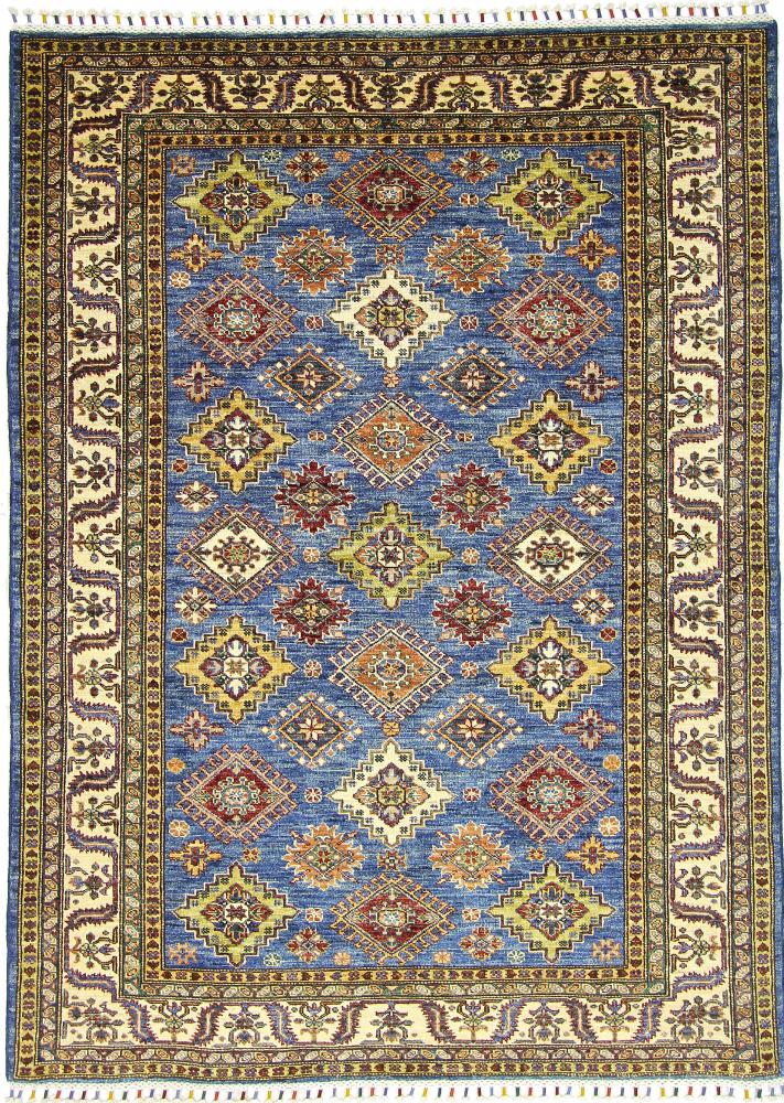 Tapis afghan Super Kazak 211x151 211x151, Tapis persan Noué à la main