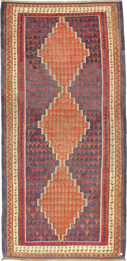 Tapete persa Kilim Fars Azerbaijan Antigo 315x148 315x148, Tapete persa Tecido à mão