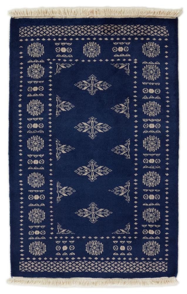 Pakistanischer Teppich Pakistan Buchara 2ply 120x79 120x79, Perserteppich Handgeknüpft