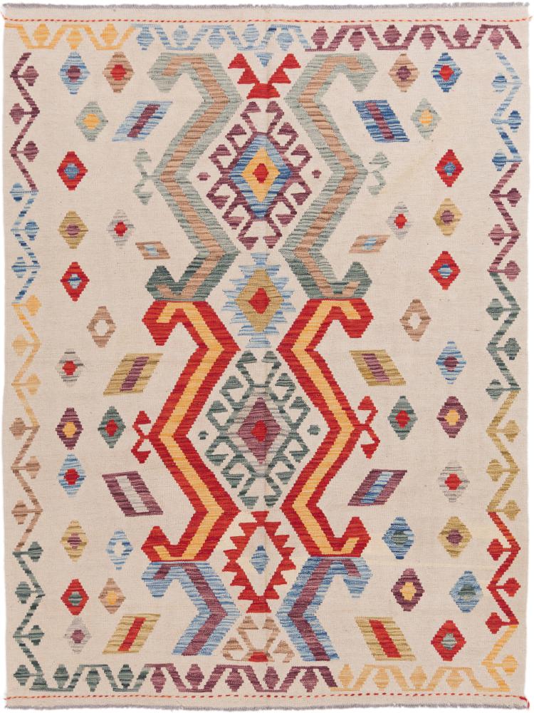 Afghansk teppe Kelim Afghan Heritage 205x153 205x153, Persisk teppe Handwoven 