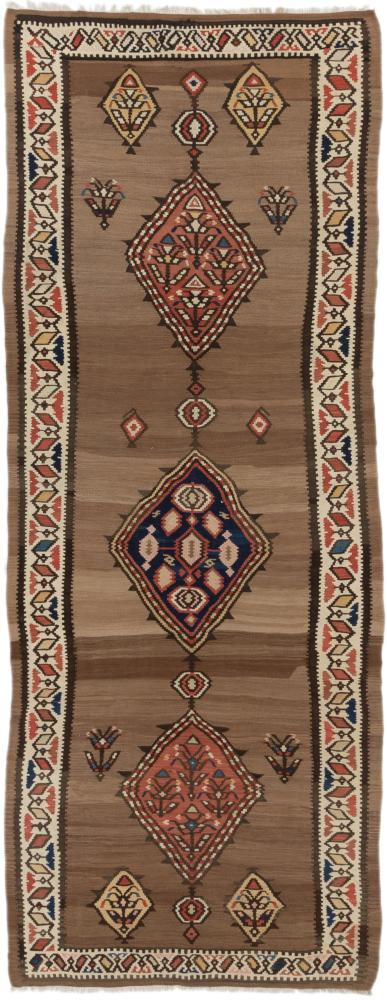 Tapete persa Kilim Fars 388x155 388x155, Tapete persa Tecido à mão