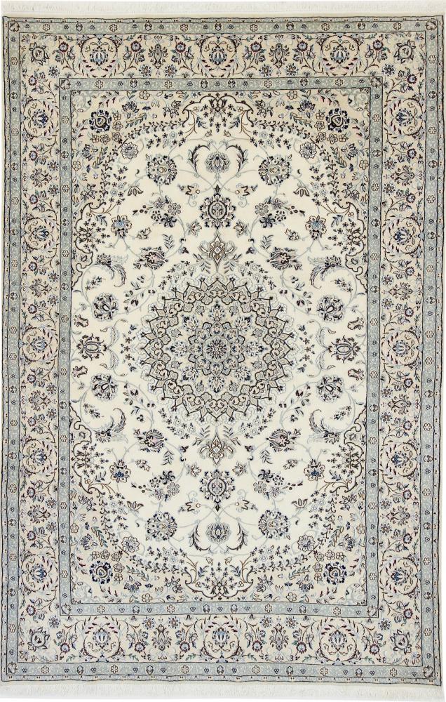 Persisk tæppe Nain 307x202 307x202, Persisk tæppe Knyttet i hånden