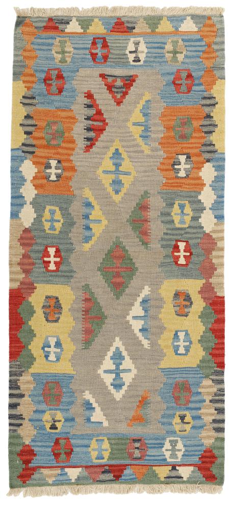 Tapete persa Kilim Fars 196x90 196x90, Tapete persa Tecido à mão