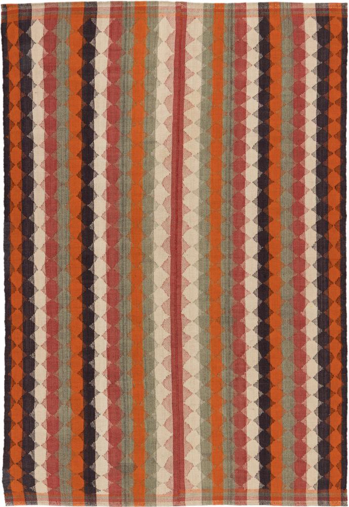 Tapis persan Kilim Fars 192x128 192x128, Tapis persan Tissé à la main
