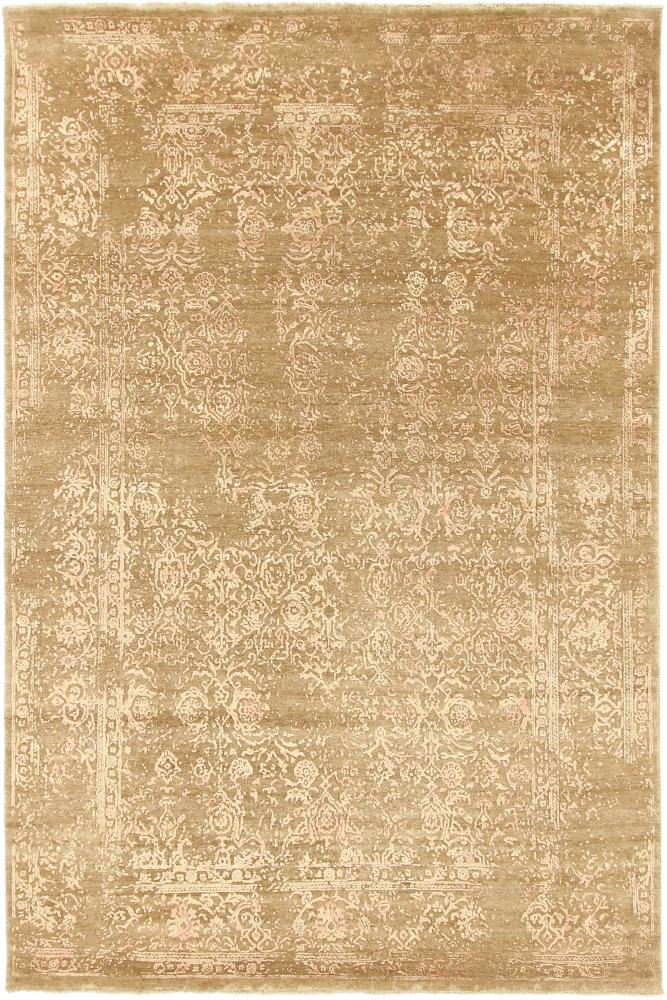 Indiai szőnyeg Sadraa 9'11"x6'8" 9'11"x6'8", Perzsa szőnyeg Kézzel csomózva