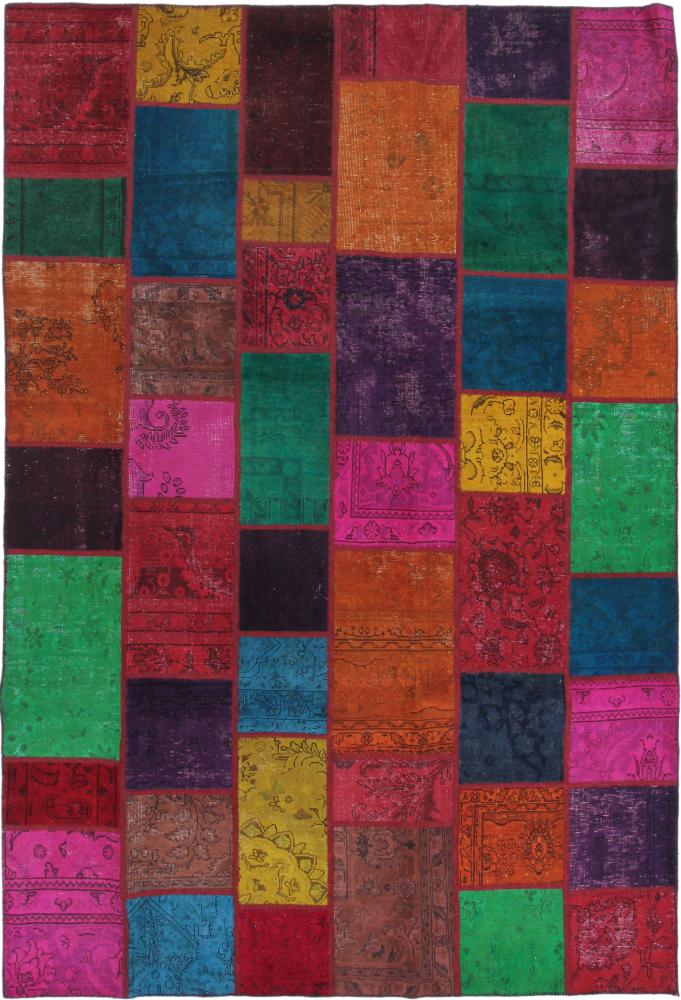 Perzsa szőnyeg Patchwork 297x204 297x204, Perzsa szőnyeg Kézzel csomózva