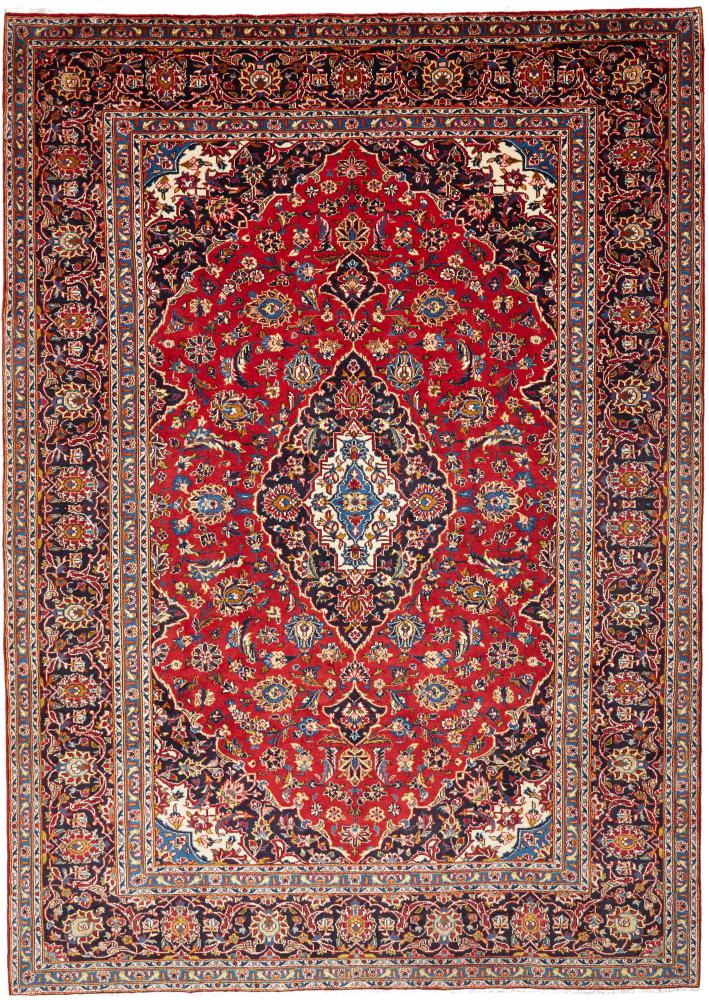 Perserteppich Keshan 10'6"x7'3" 10'6"x7'3", Perserteppich Handgeknüpft