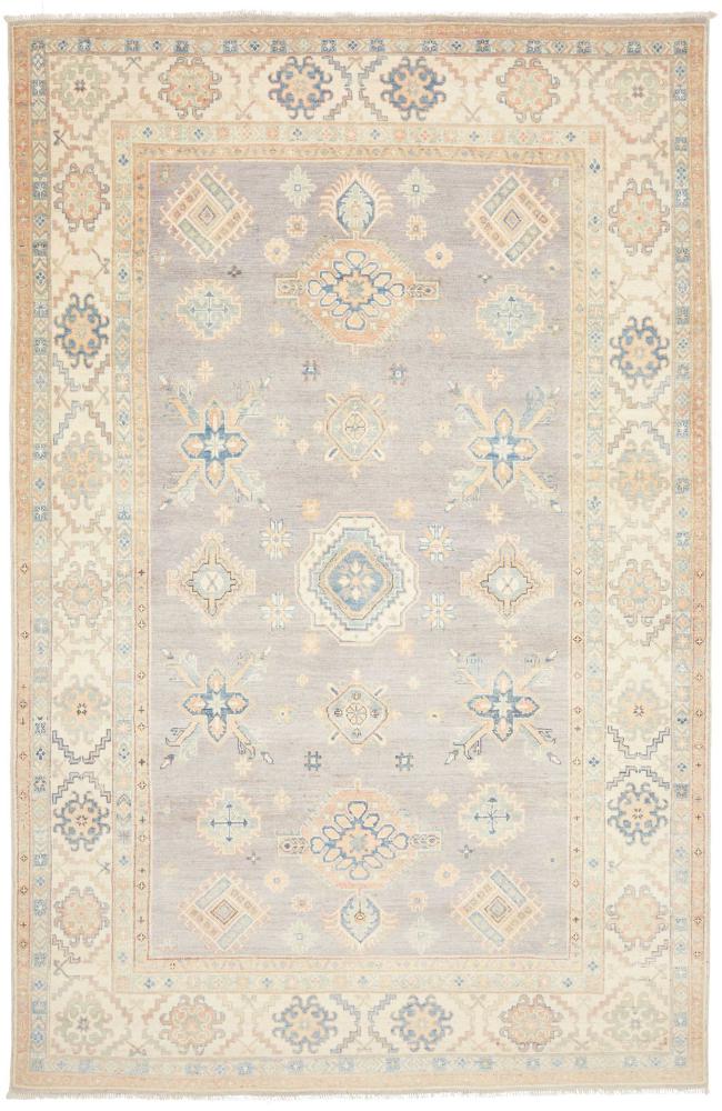 Pakistani rug Kazak 10'0"x6'4" 10'0"x6'4", Persian rug Hand-knotted