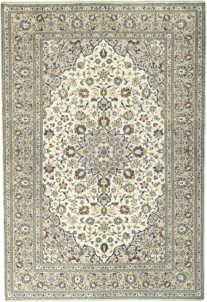 Tapis persan Kashan 298x204 298x204, Tapis persan Noué à la main