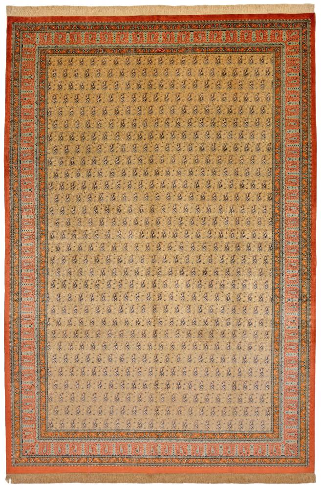 Περσικό χαλί Ghom μετάξι 300x201 300x201, Περσικό χαλί Χειροποίητο με κόμπους