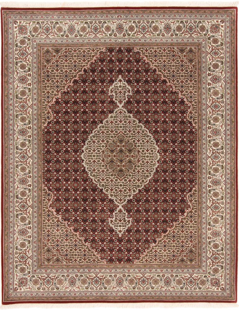 Tappeto indiano Tabriz 198x155 198x155, Tappeto persiano Annodato a mano