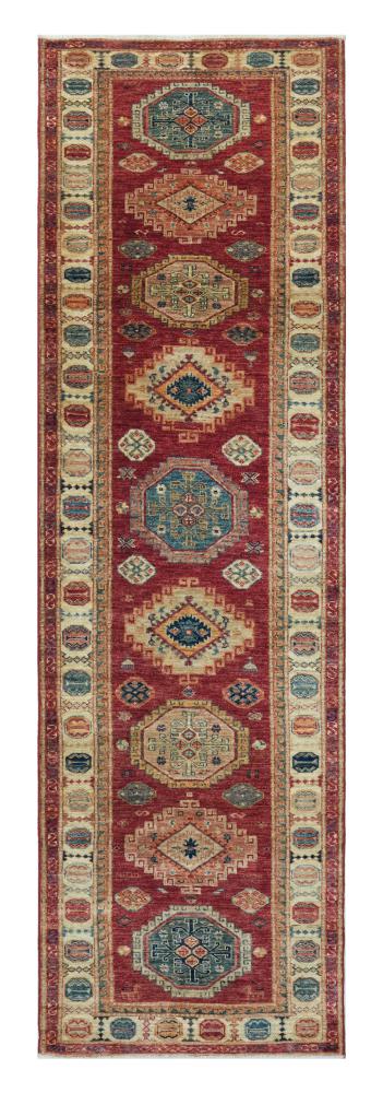 Pakistanischer Teppich Kazak 284x83 284x83, Perserteppich Handgeknüpft