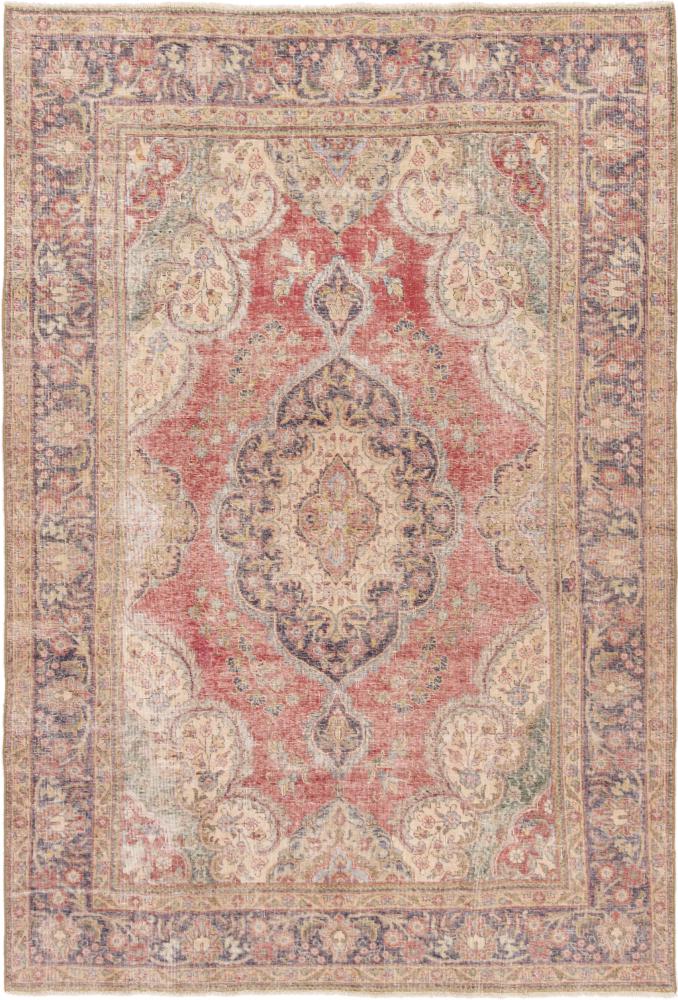 Perserteppich Vintage 291x196 291x196, Perserteppich Handgeknüpft