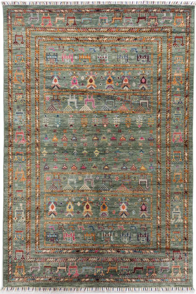 Afghan rug Arijana Klasssik 223x150 223x150, Persian Rug Knotted by hand
