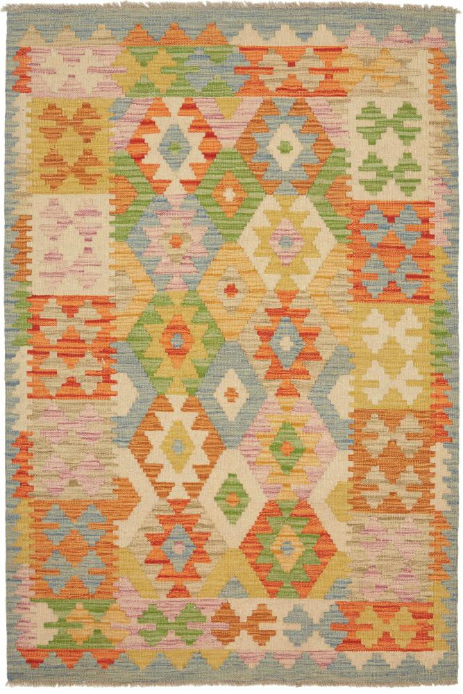 Tapete afegão Kilim Afegão 154x98 154x98, Tapete persa Tecido à mão