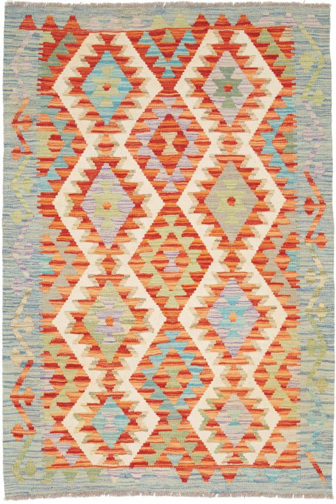 Tapete afegão Kilim Afegão 156x99 156x99, Tapete persa Tecido à mão