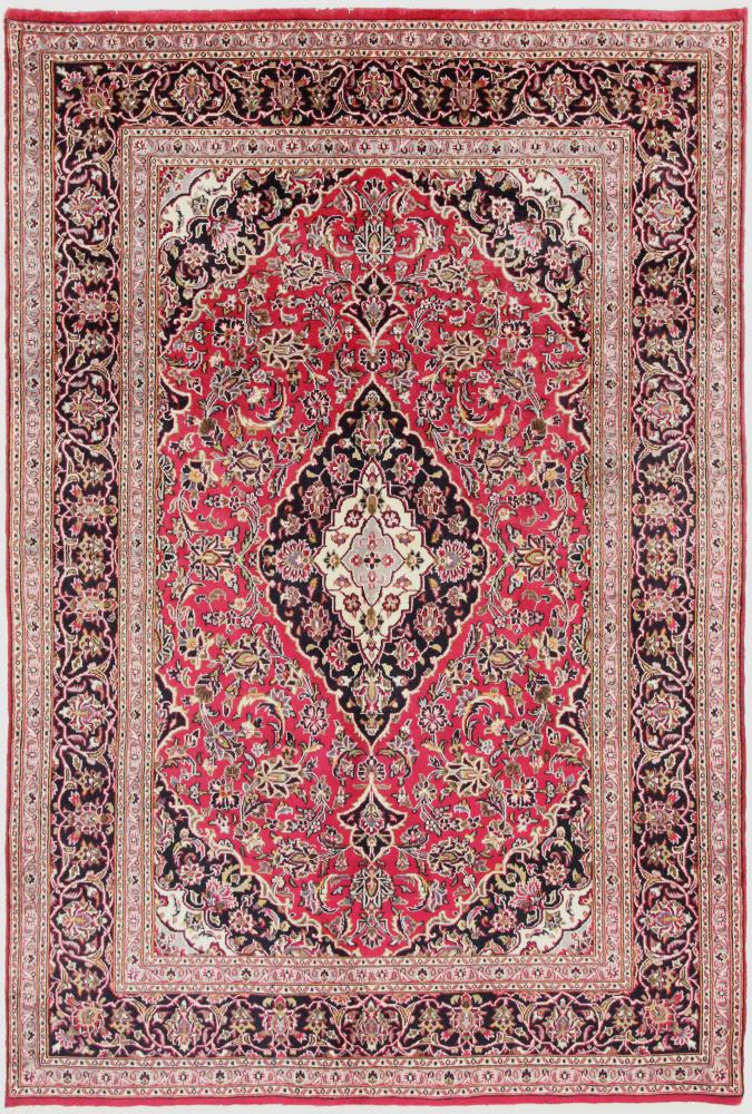 Persisk tæppe Mashad 294x199 294x199, Persisk tæppe Knyttet i hånden