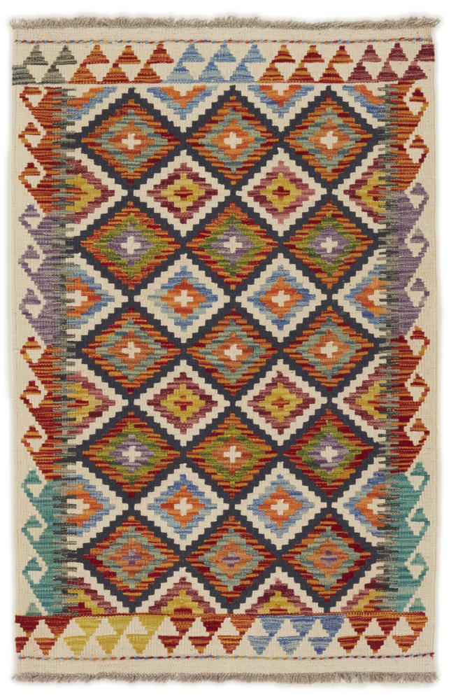 Afghaans tapijt Kilim Afghan 127x84 127x84, Perzisch tapijt Handgeweven