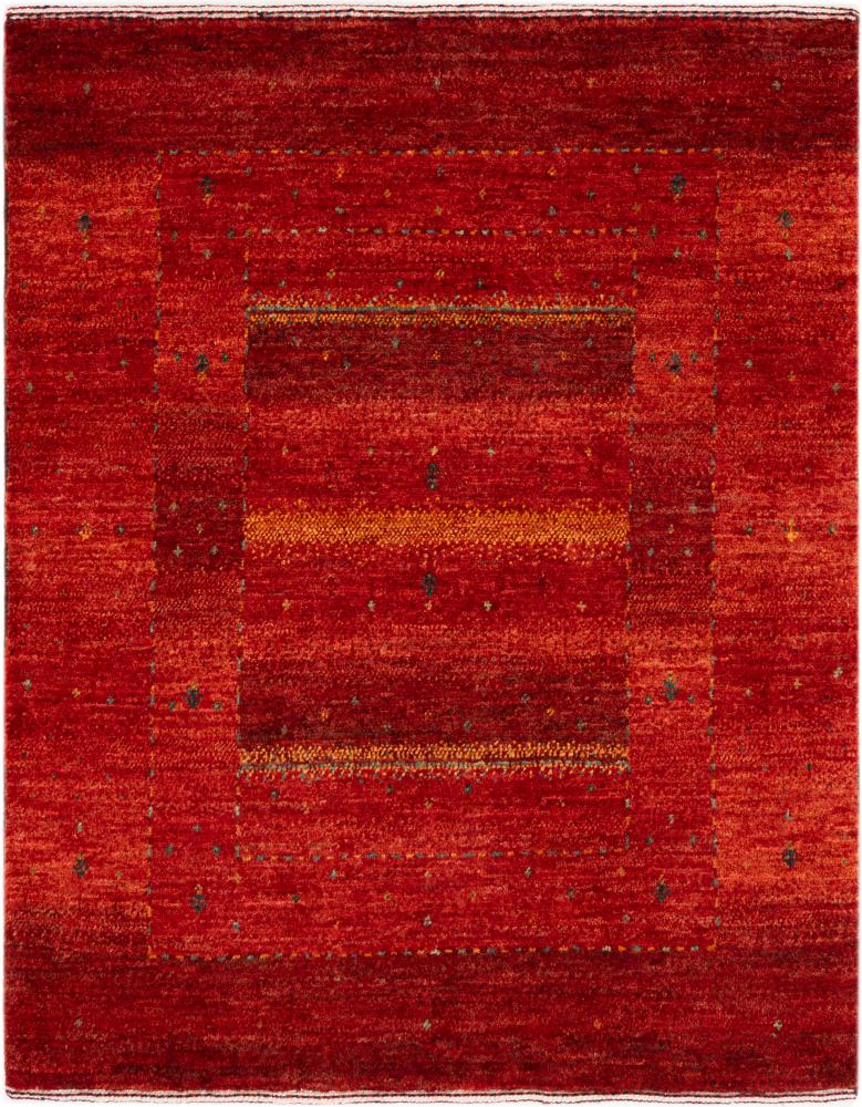 Tapis persan Perser Gabbeh Loribaft Essence 104x81 104x81, Tapis persan Noué à la main