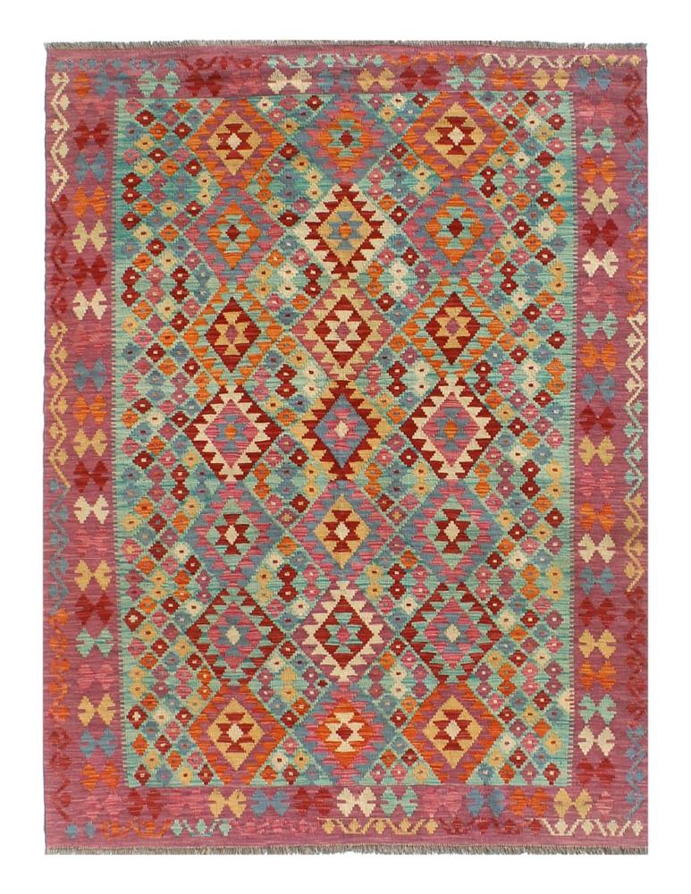 Afghan rug Kilim Afghan 244x175 244x175, Persian Rug Woven by hand