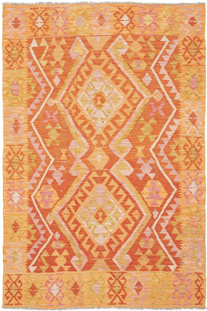 Αφγανικό χαλί Κιλίμ Afghan 189x127 189x127, Περσικό χαλί Οι κόμποι έγιναν με το χέρι