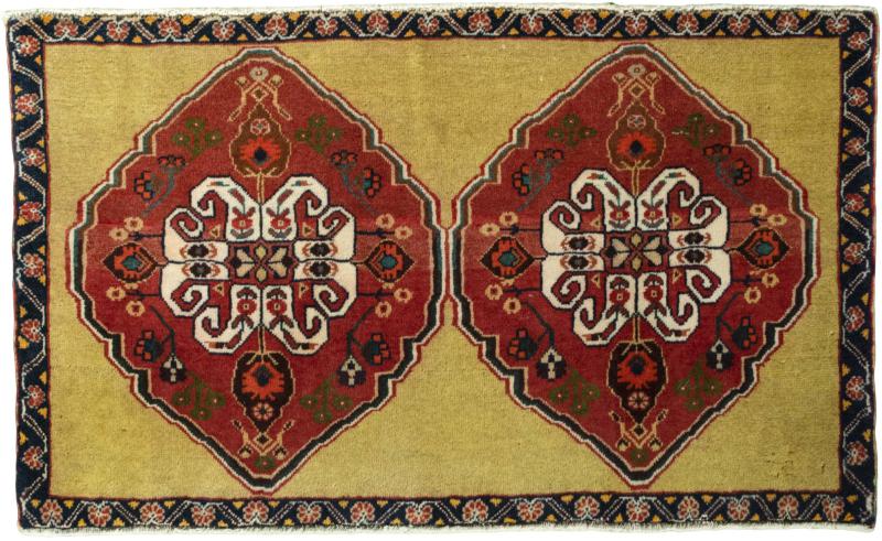 Persian Rug Shiraz 59x101 59x101, Persian Rug Knotted by hand