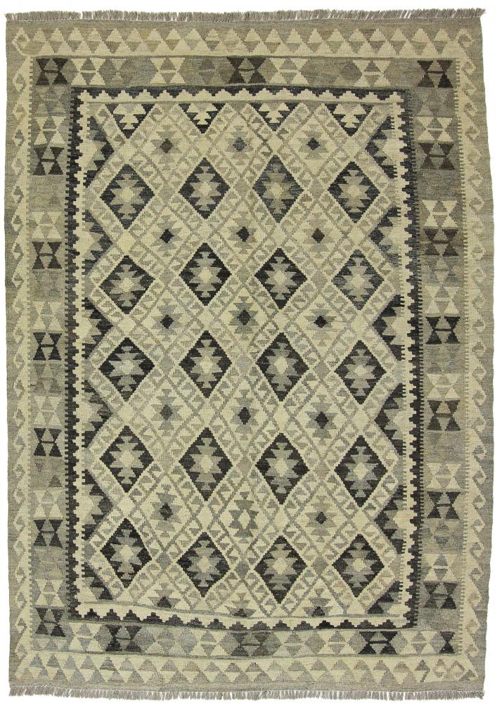 Tapete afegão Kilim Afegão Heritage 210x155 210x155, Tapete persa Tecido à mão