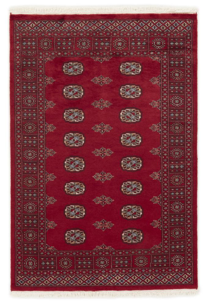 Pakistansk tæppe Pakistan Buchara 2ply 180x123 180x123, Persisk tæppe Håndknyttet
