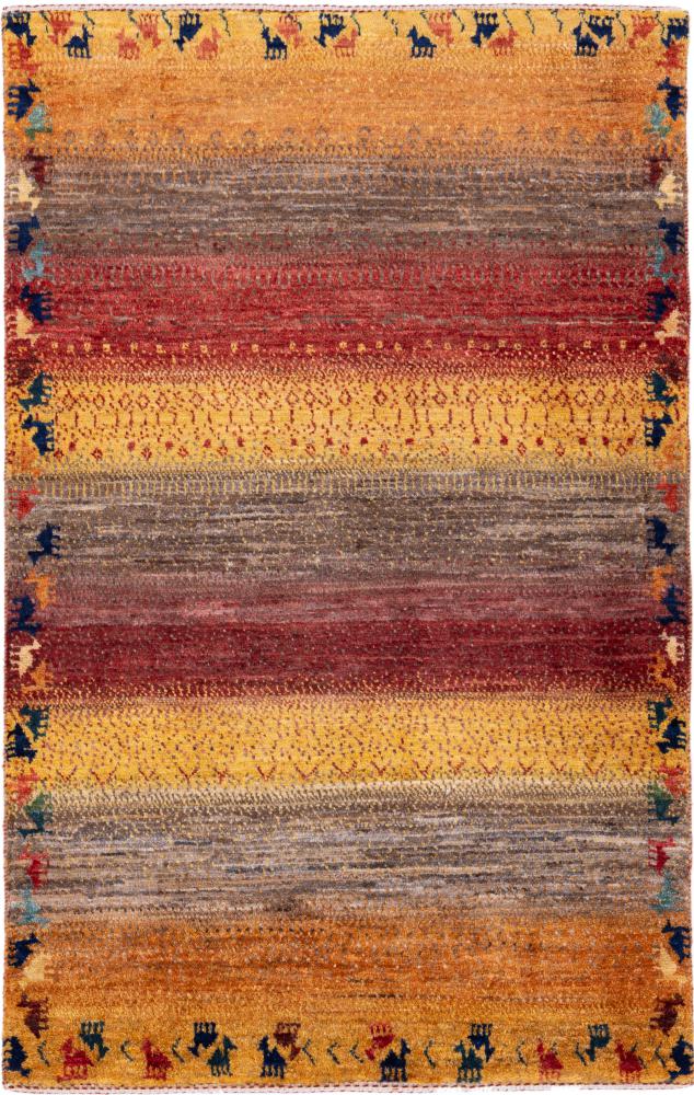 Covor persan Persan Gabbeh Loribaft Atelier 131x80 131x80, Covor persan Înnodat manual