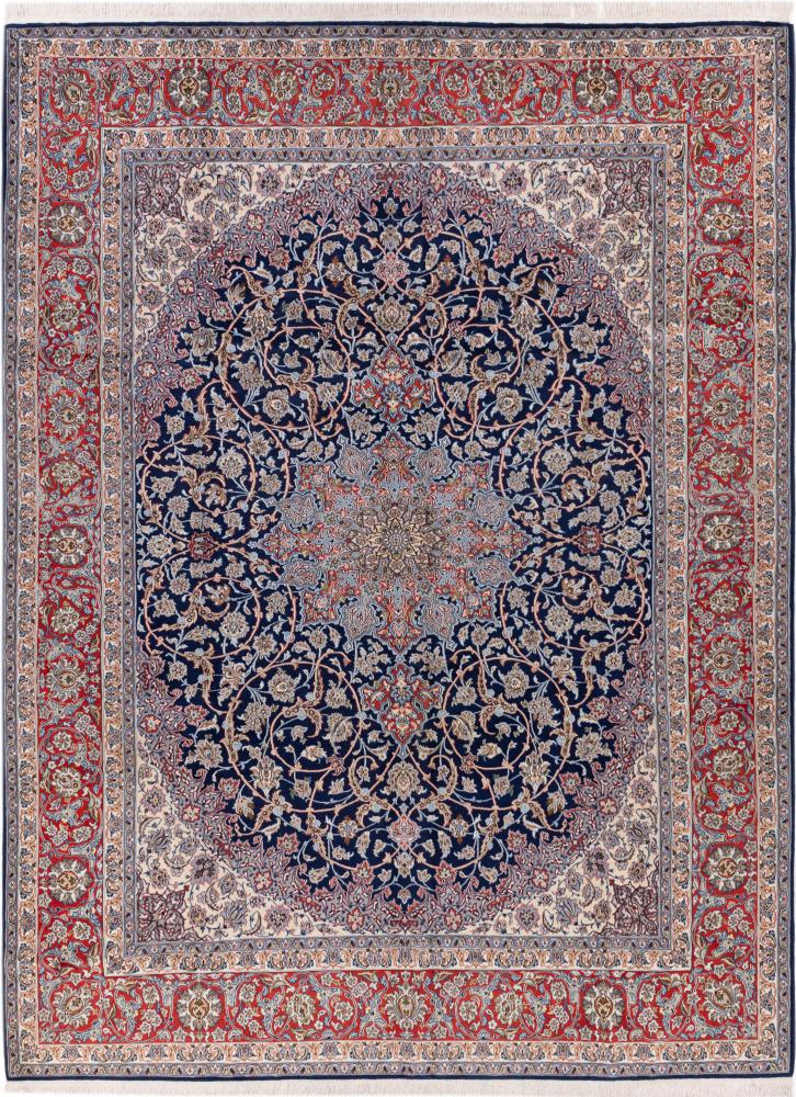 Alfombra persa Isfahán 410x305 410x305, Alfombra persa Anudado a mano